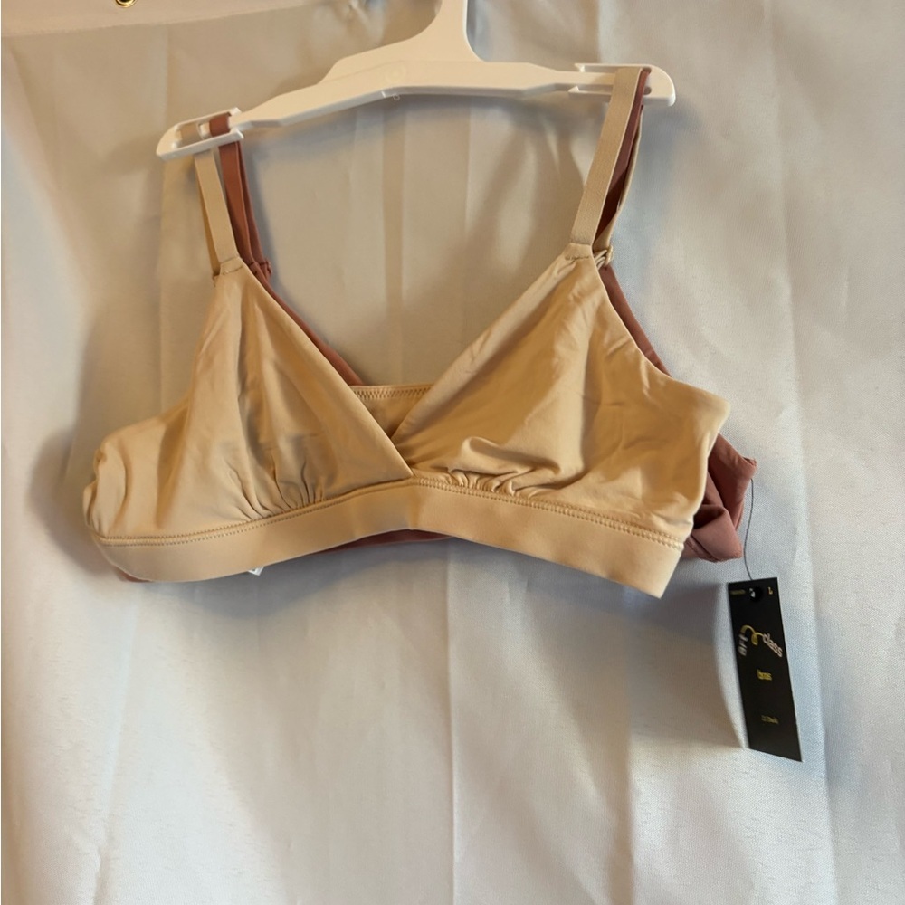 Art Class Tan and Brown Bralette